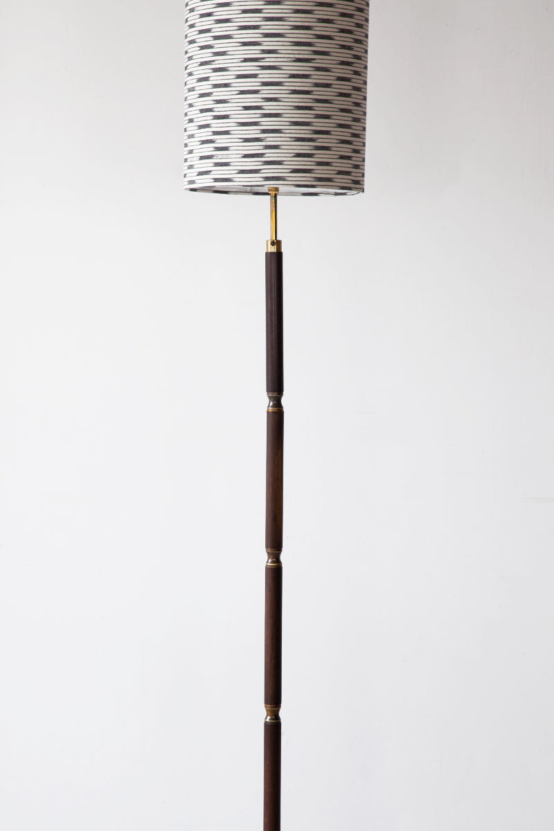 Danish Floor Lamp In Rosewood