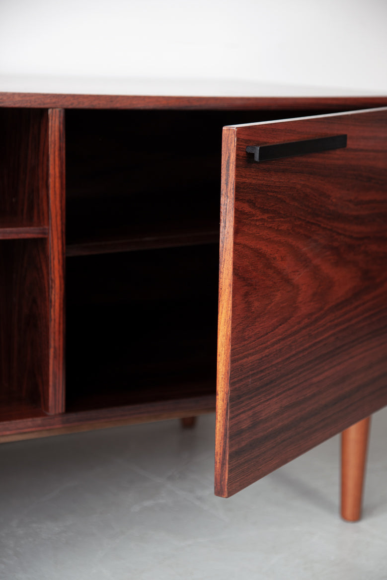 Asymmetric Rosewood Cabinet by Ib Kofod-Larsen