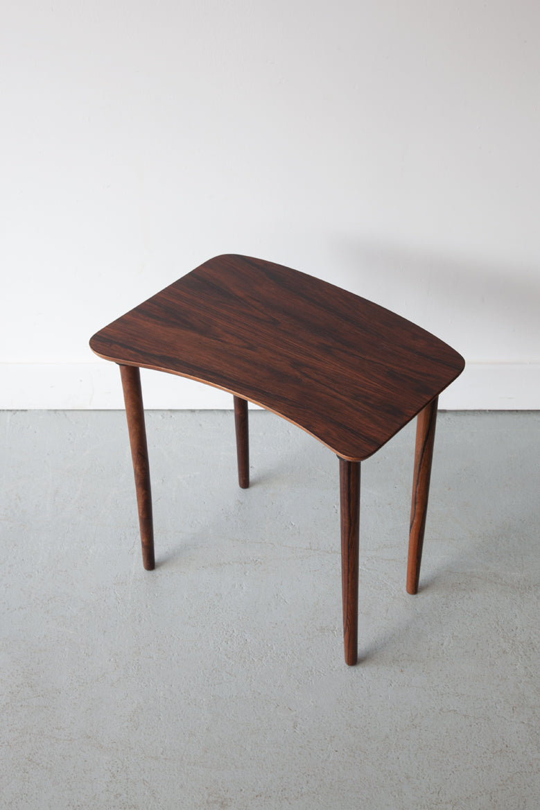 Rosewood Nest of Side Tables