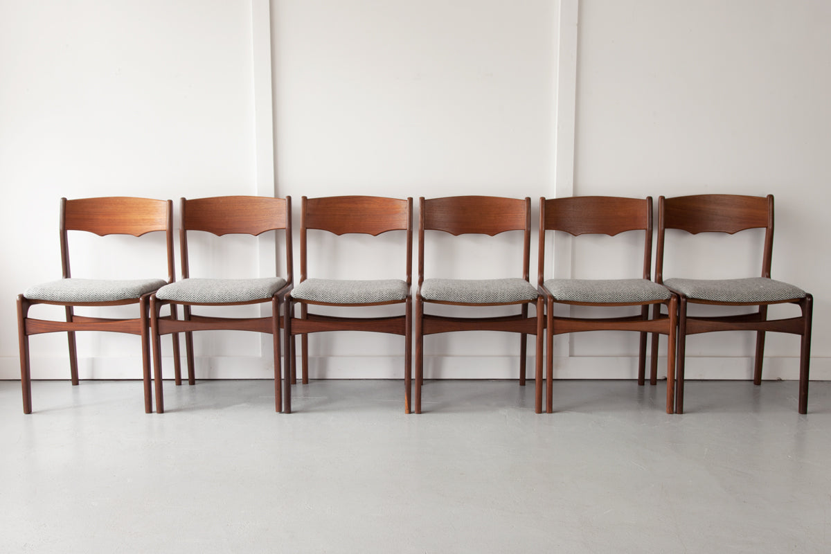 Set of 6 Danish Dining Chairs