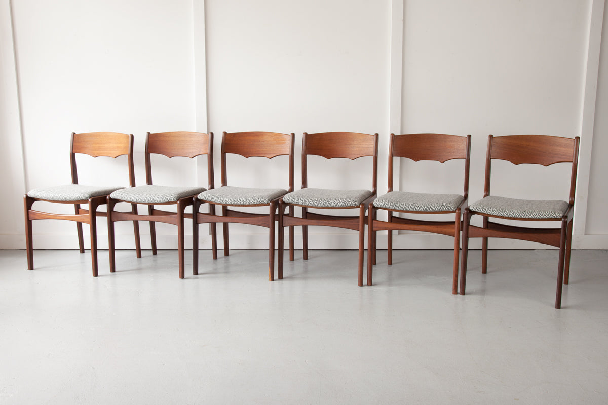 Set of 6 Danish Dining Chairs