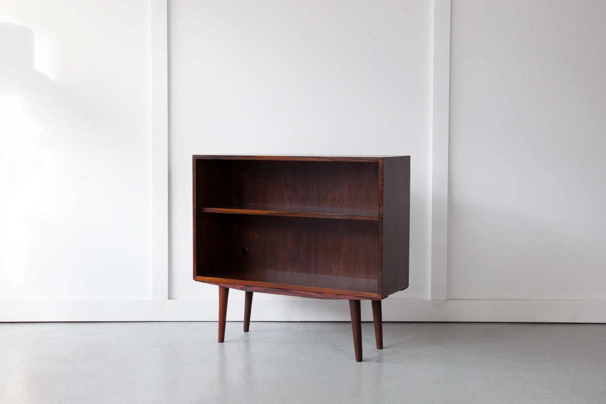 Low Rosewood Bookcase