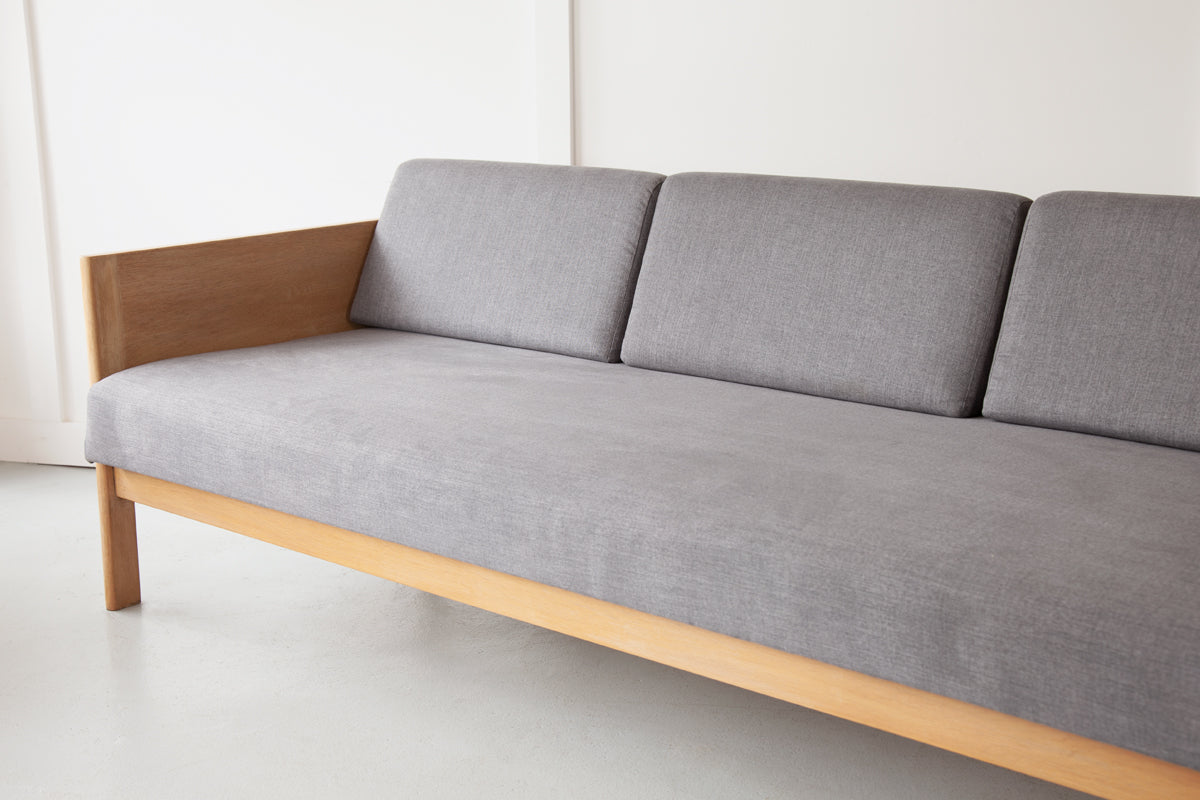 Oak 3-Seater Sofa / Daybed / Sofa-Bed
